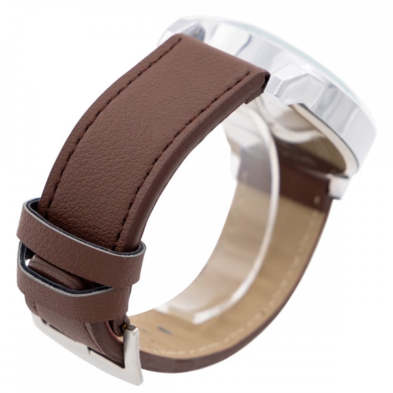 Montre Homme M. JOHN bracelet Cuir Marron