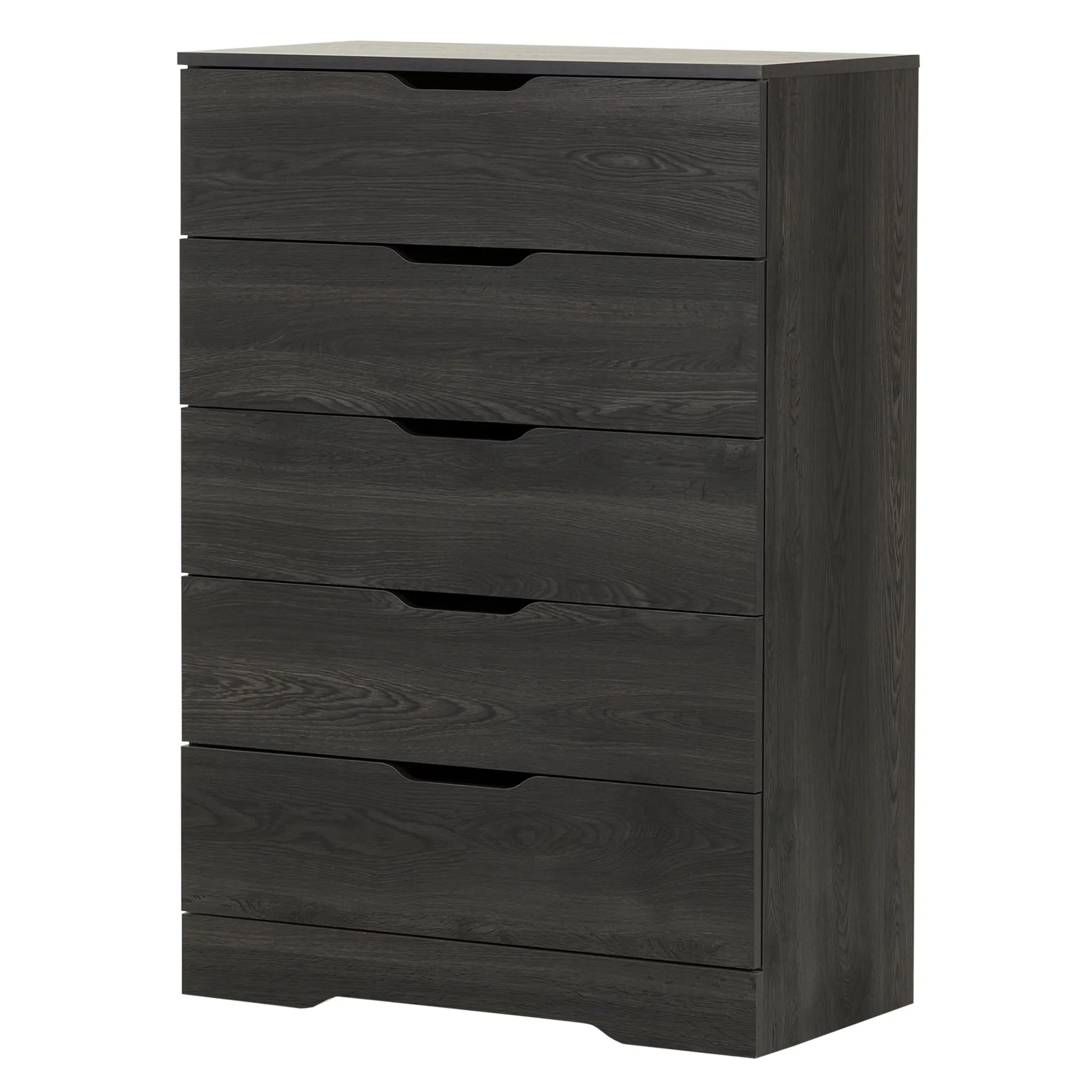 South Shore Commode 5 Tiroirs - Holland Chêne Gris