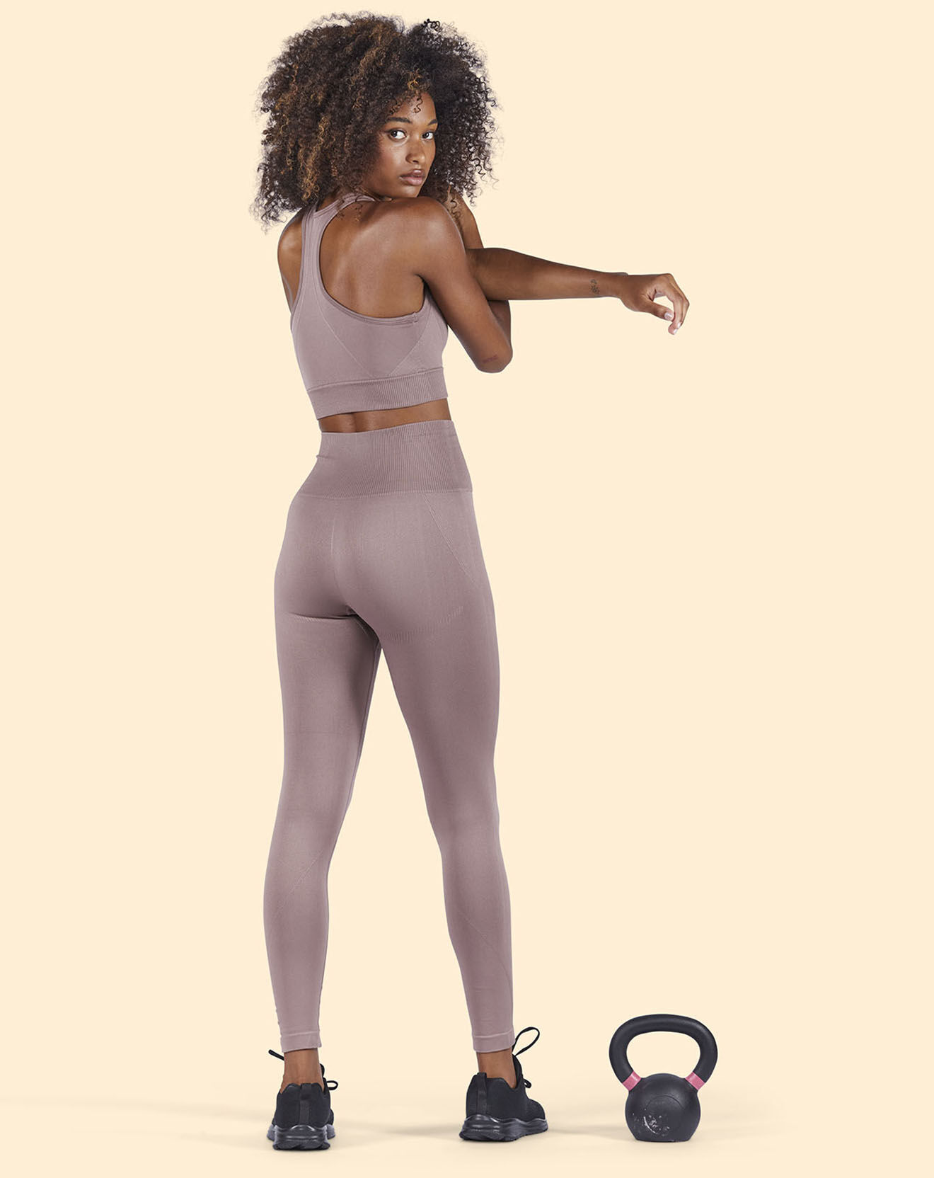 Onamaste Legging de sport bois de rose