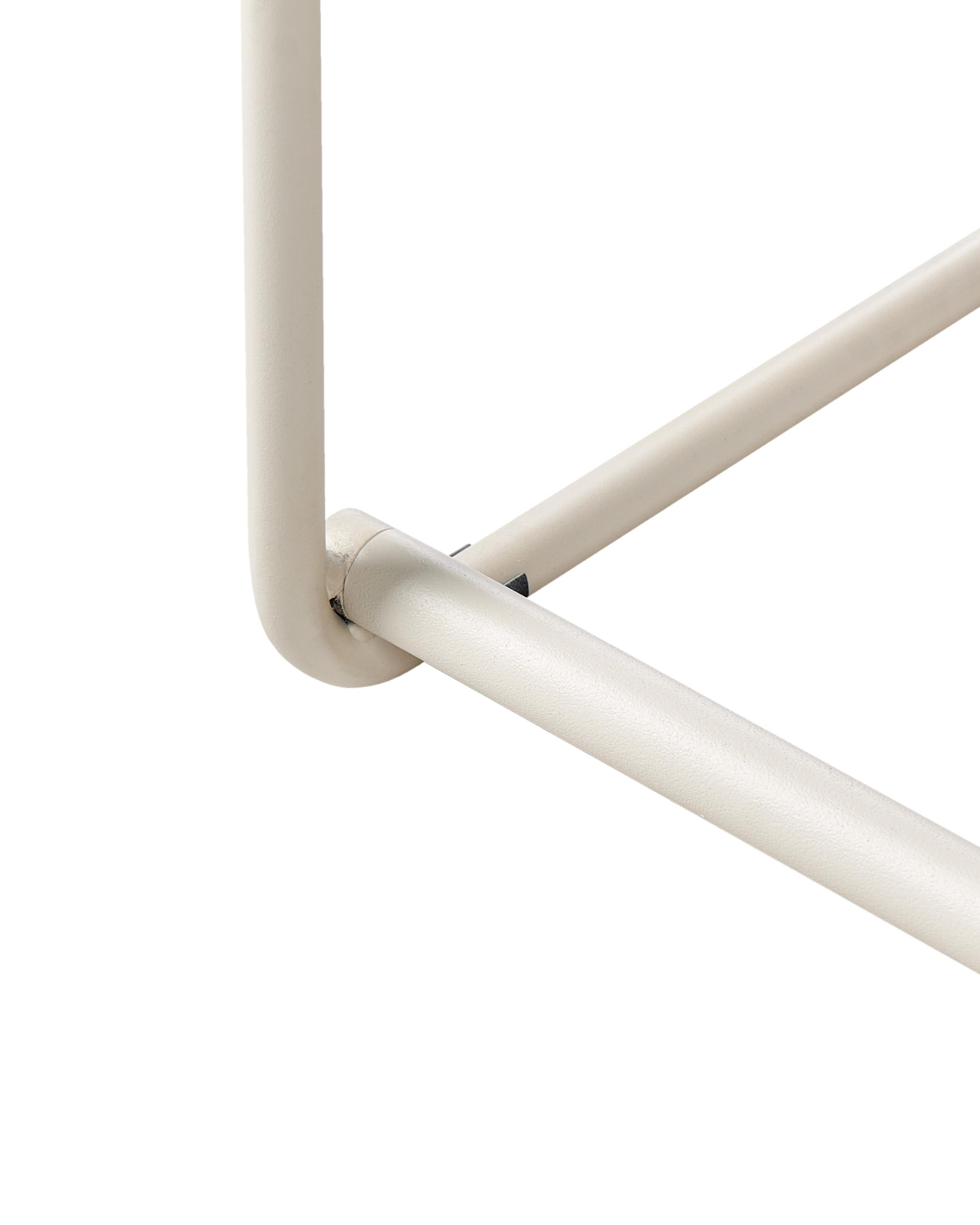 Stoel met zitkussen PICO Metaal Lichtbeige