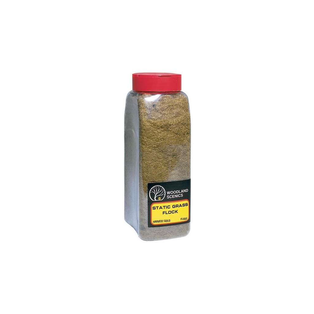 Woodland Scenics - Woodland Scenics - Herbe Statique en Shaker - Harvest Gold