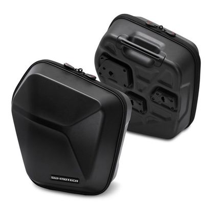 Valise SW-MOTECH KIT COMPLET URBAN ABS Noir (2x16.5 litres) - Noir