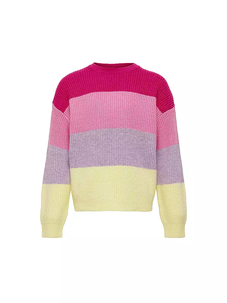 ONLY Mädchen Pullover KOGSANDY pink