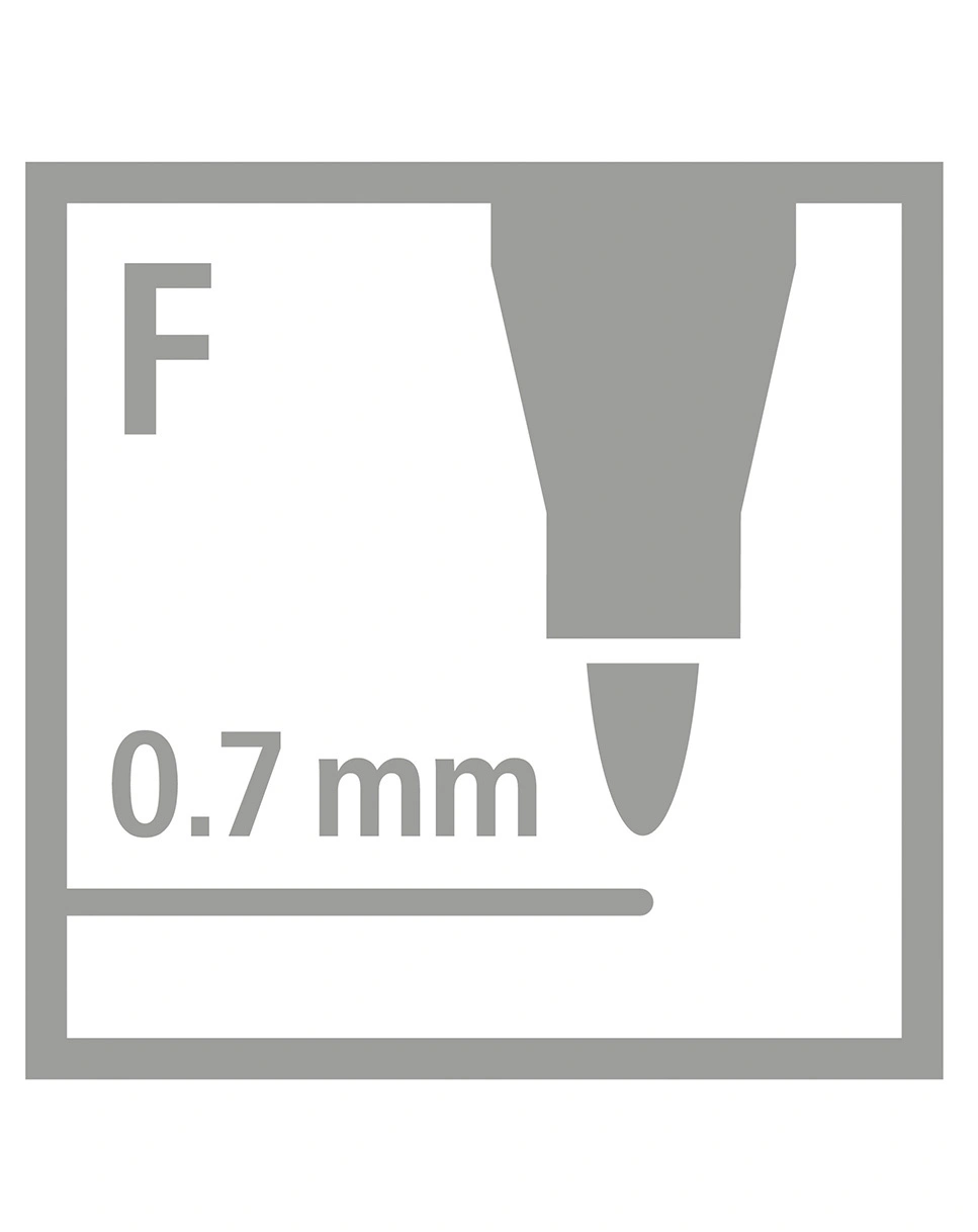 Filzstift STABILO® Trio A-Z 24er-Pack