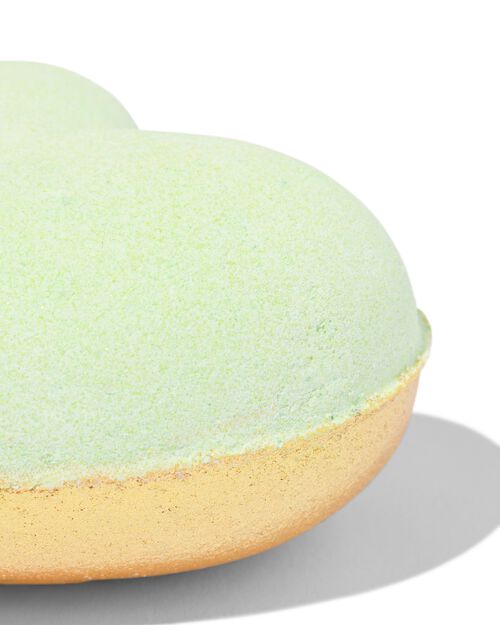 bombe de bain cœur kiwi