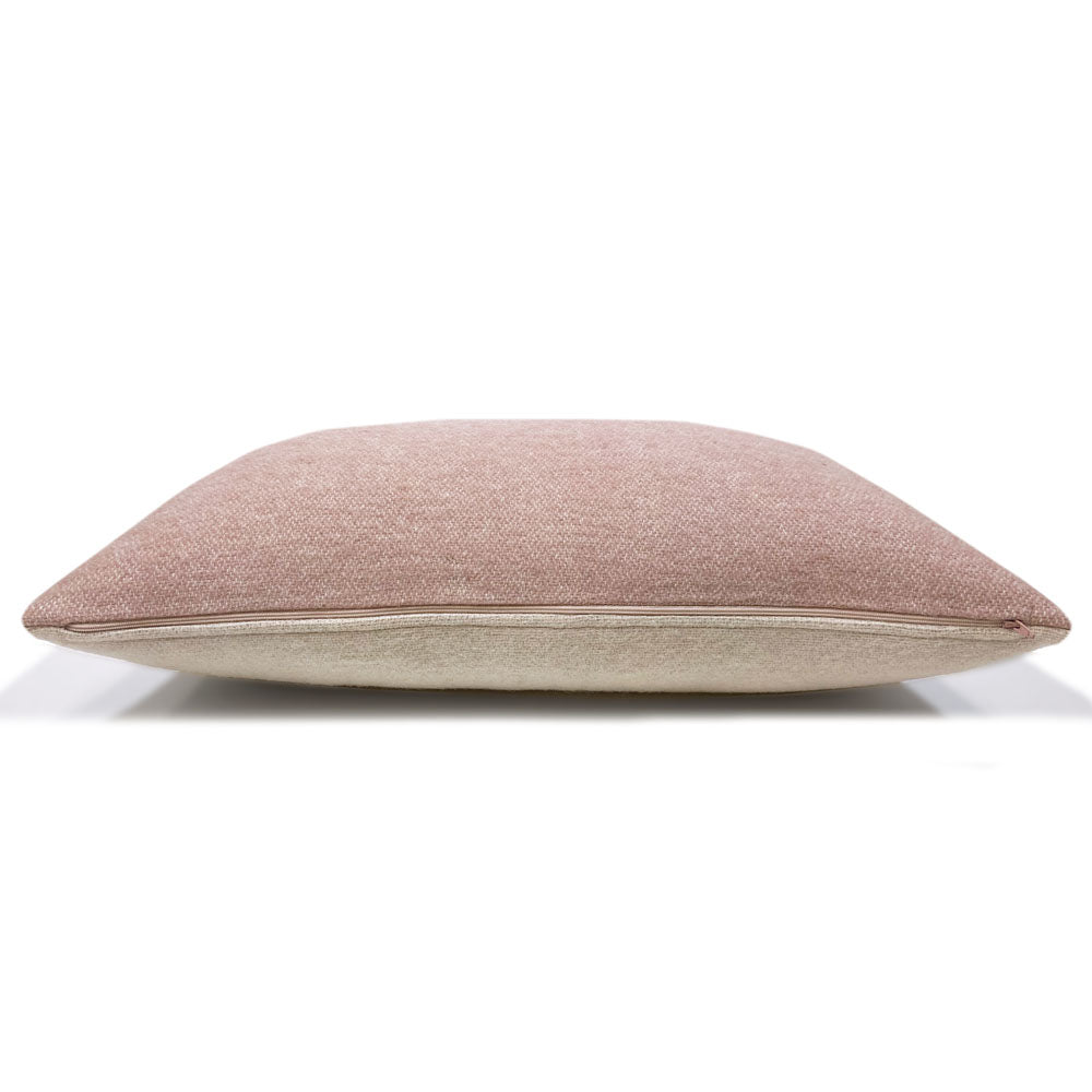 Malagoon Recycled Wool Sierkussen 35 x 60 cm - Misty Pink