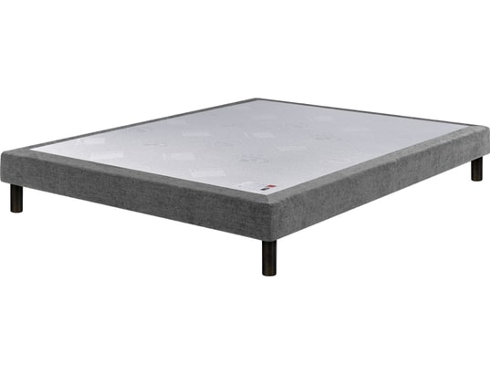 EPEDA - Sommier  90 x 200 Bristol chenille gris 0920