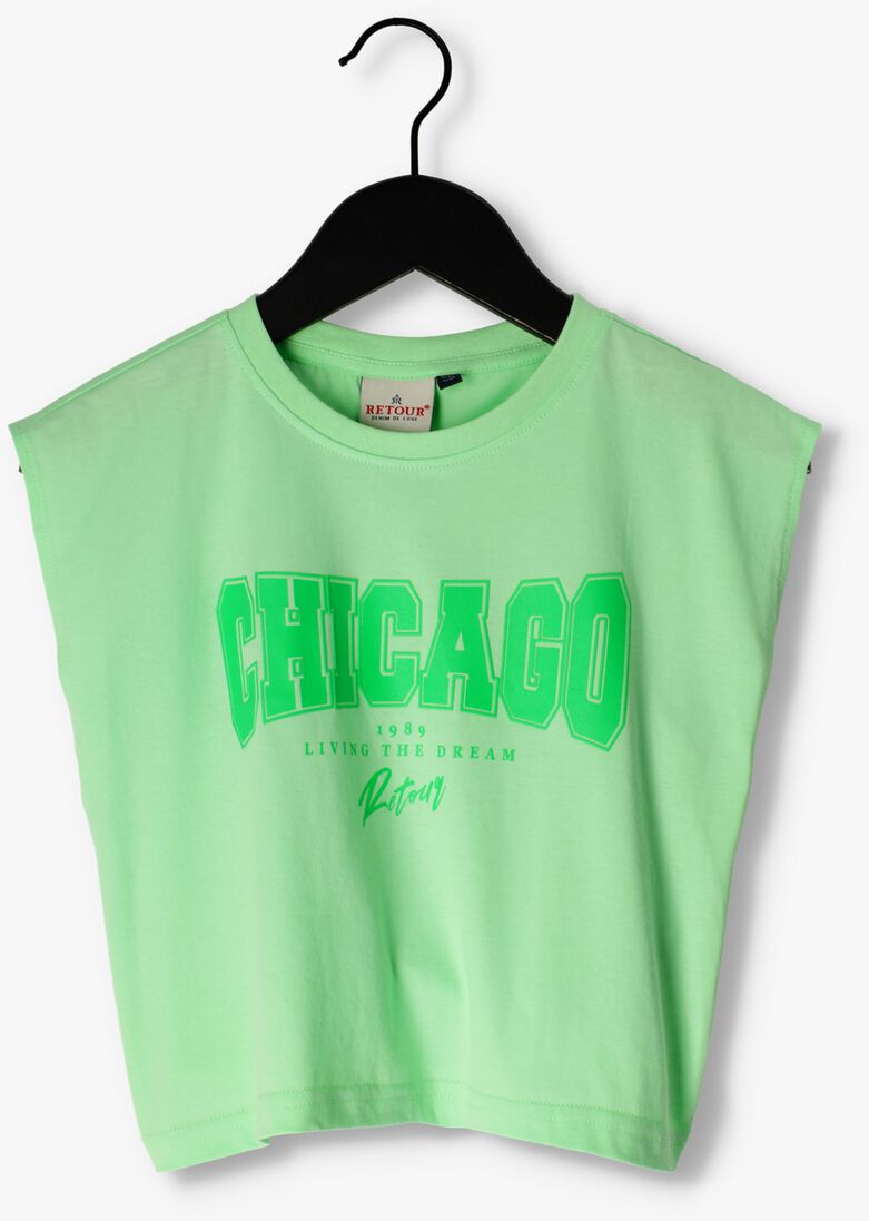 RETOUR groene retour t-shirt luna