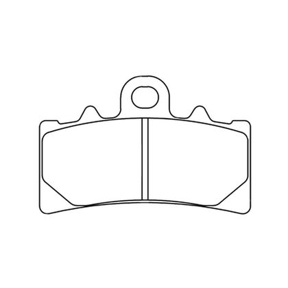 Plaquettes de freins CL Brakes route métal fritté - 1233XBK5
