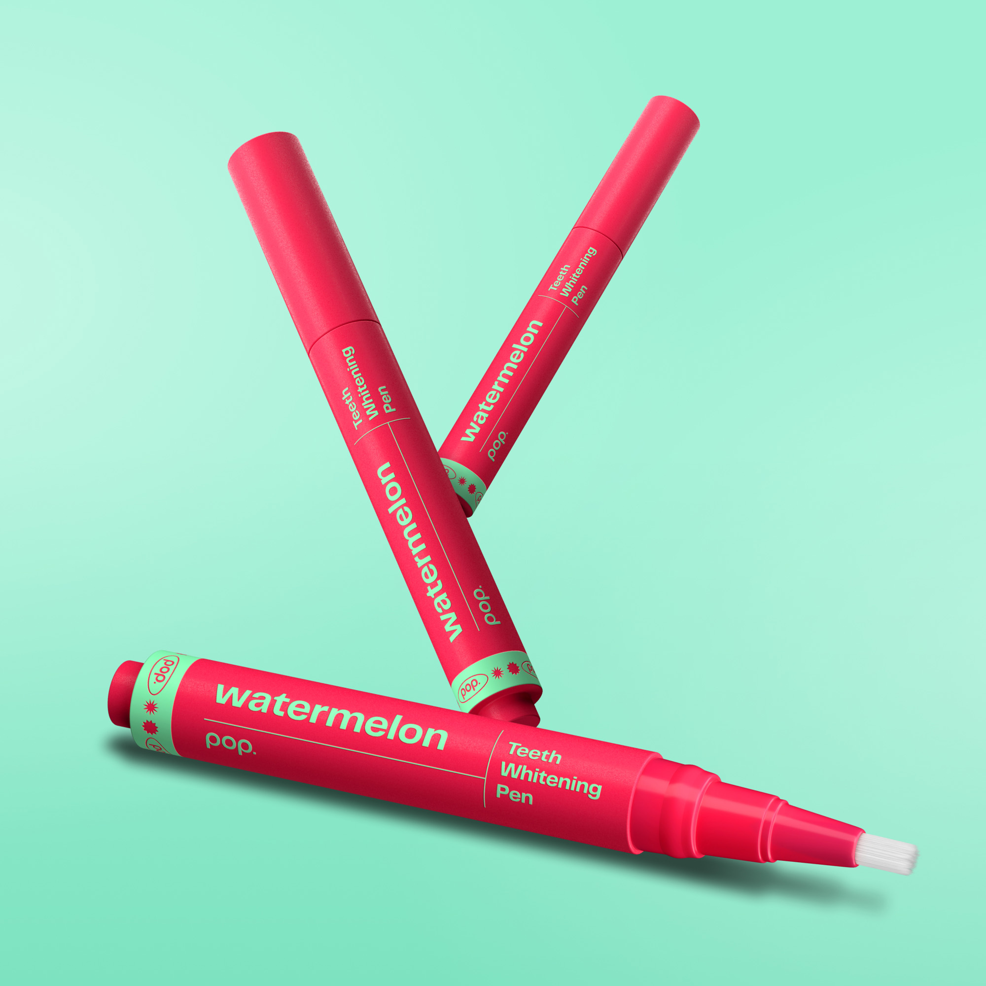 (4ml) Zahnbleaching Pop Teeth Whitening Pen zur Zahnaufhellung (SPCWPWA) - Watermelon