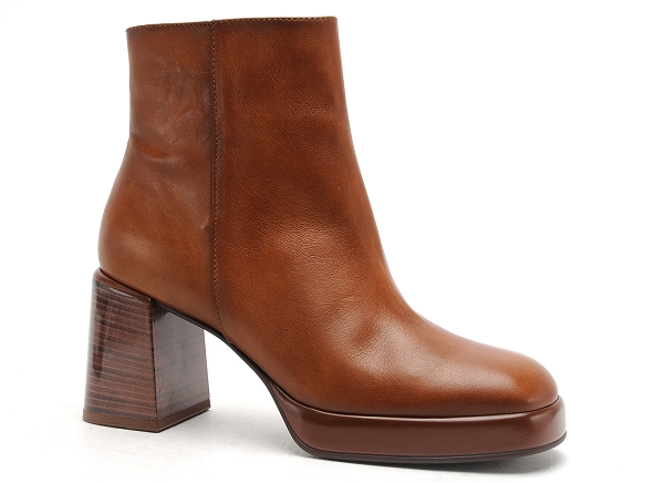 Hispanitas boots bottine talons femme hi233031 marron