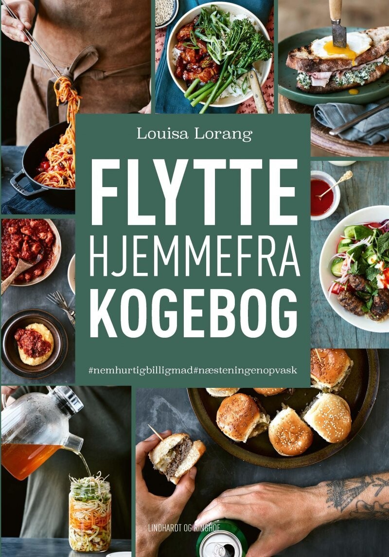 Flyttehjemmefra-Kogebog - Louisa Lorang - Bog