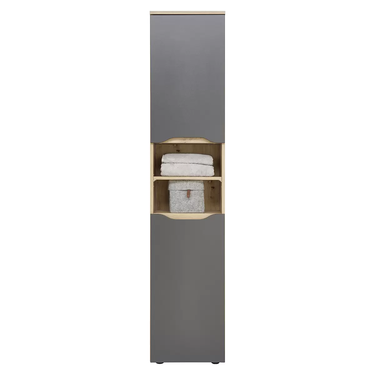Hochschrank Giga HS Artisan Eiche,anthrazit