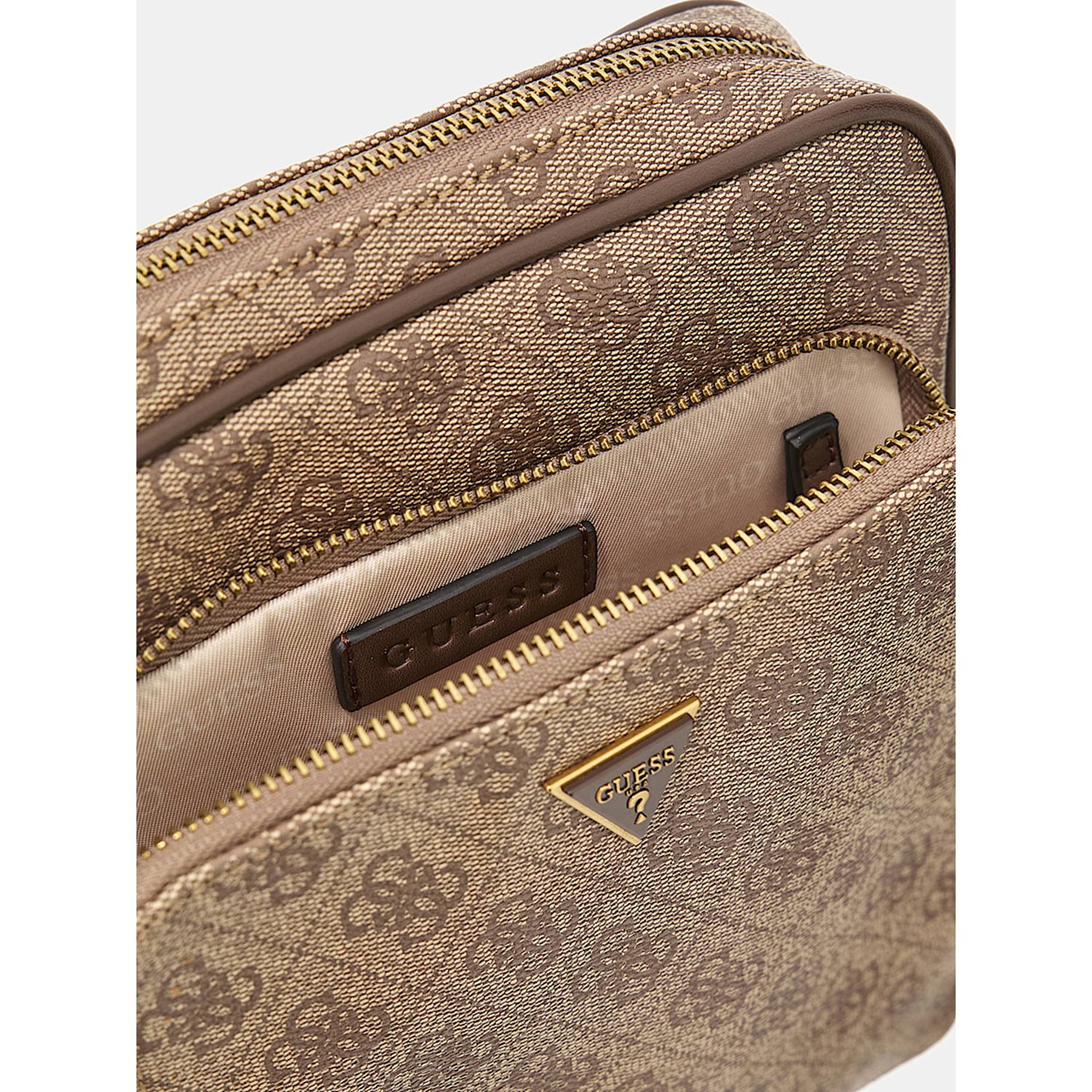 Guess Milano Top Zip Xbdy W Frt Pckt beige/brown