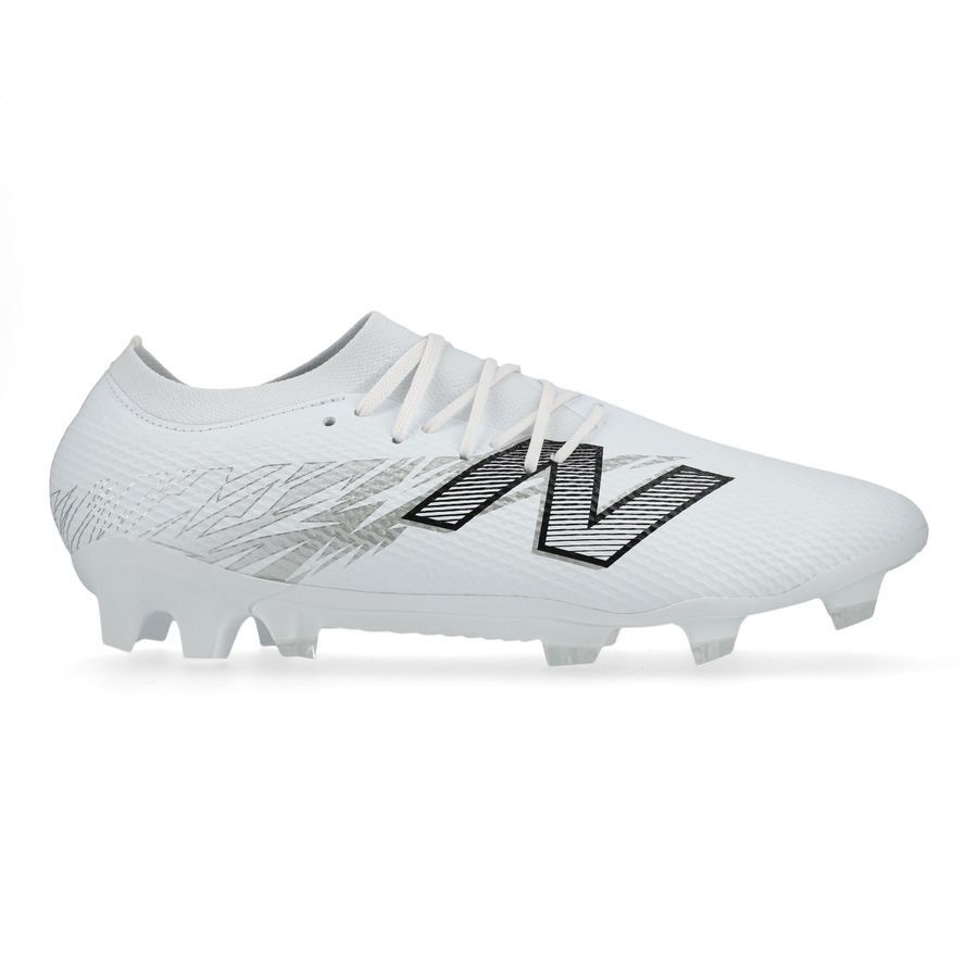 New Balance Furon V8 Team FG 10 Year - Blanc/Noir