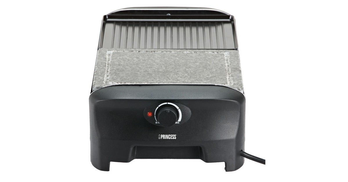 PrincessRaclette 8 Stone & Grill Party gourmetstel  (Grijs/zwart)