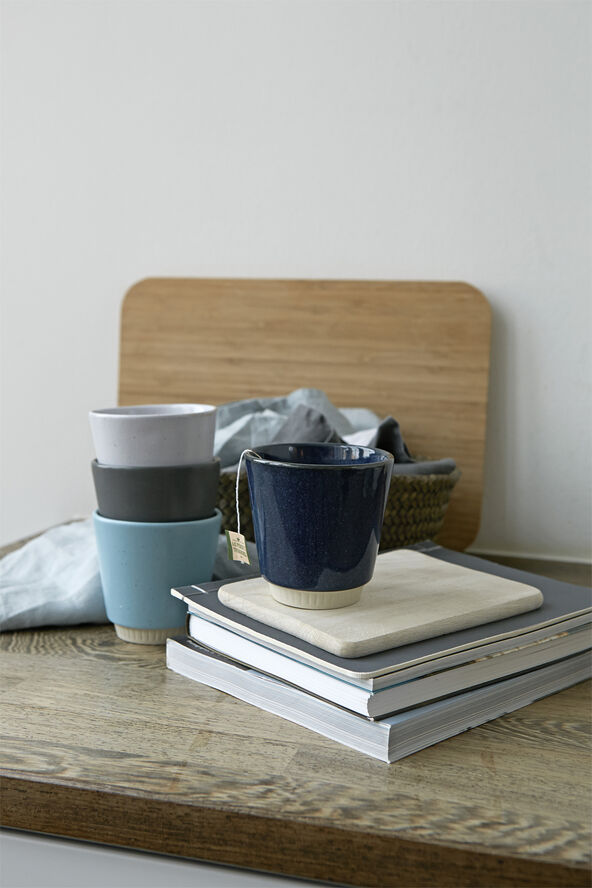 Knabstrup Keramik Knabstrup Colorit, kop, navy blå, H9 cm, 250 ml Navy