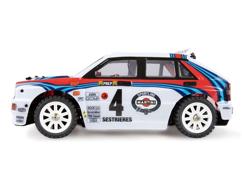 Amewi Rally Hyper Go Lancia Delta HF Integrale Brushless RT Rally / Drift RC-Auto mit starkem Brushless Antrieb