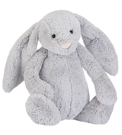 Jellycat Bamse - Really Big - 67x29 cm - Bashful Sølver Bunny