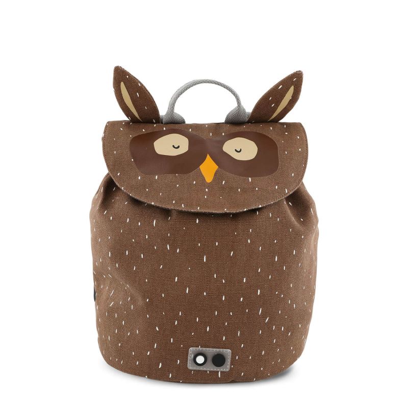 Sac à Dos mini 30 cm M. Hibou Marron