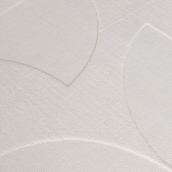 Scandinavisch vloerkleed - Charm Circles Wit