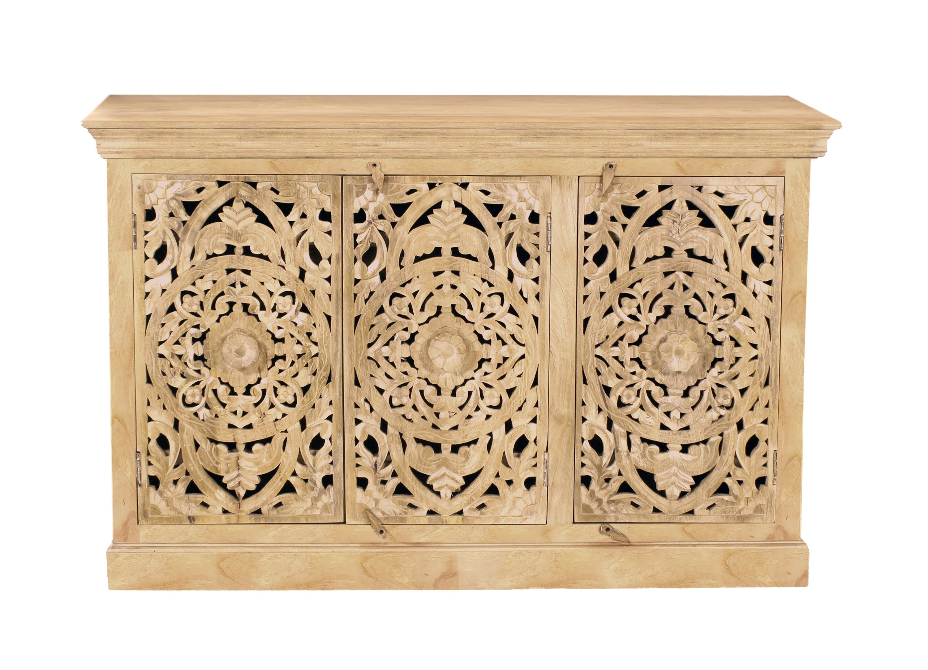 Sideboard Lakadee Mangoholz Kommode Wohnzimmer Esszimmer Schrank Highboard