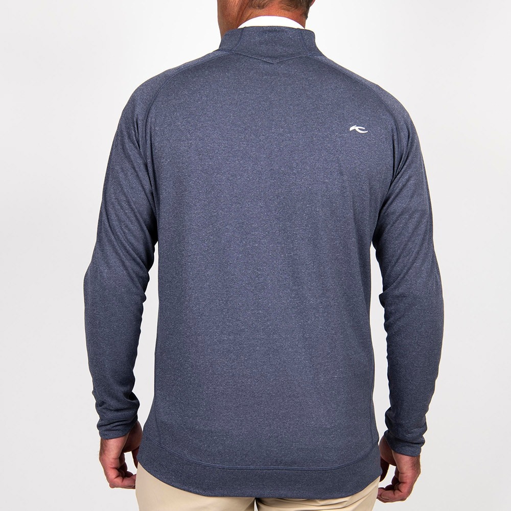 Keano Half-Zip Herre Atlanta Blue Melange