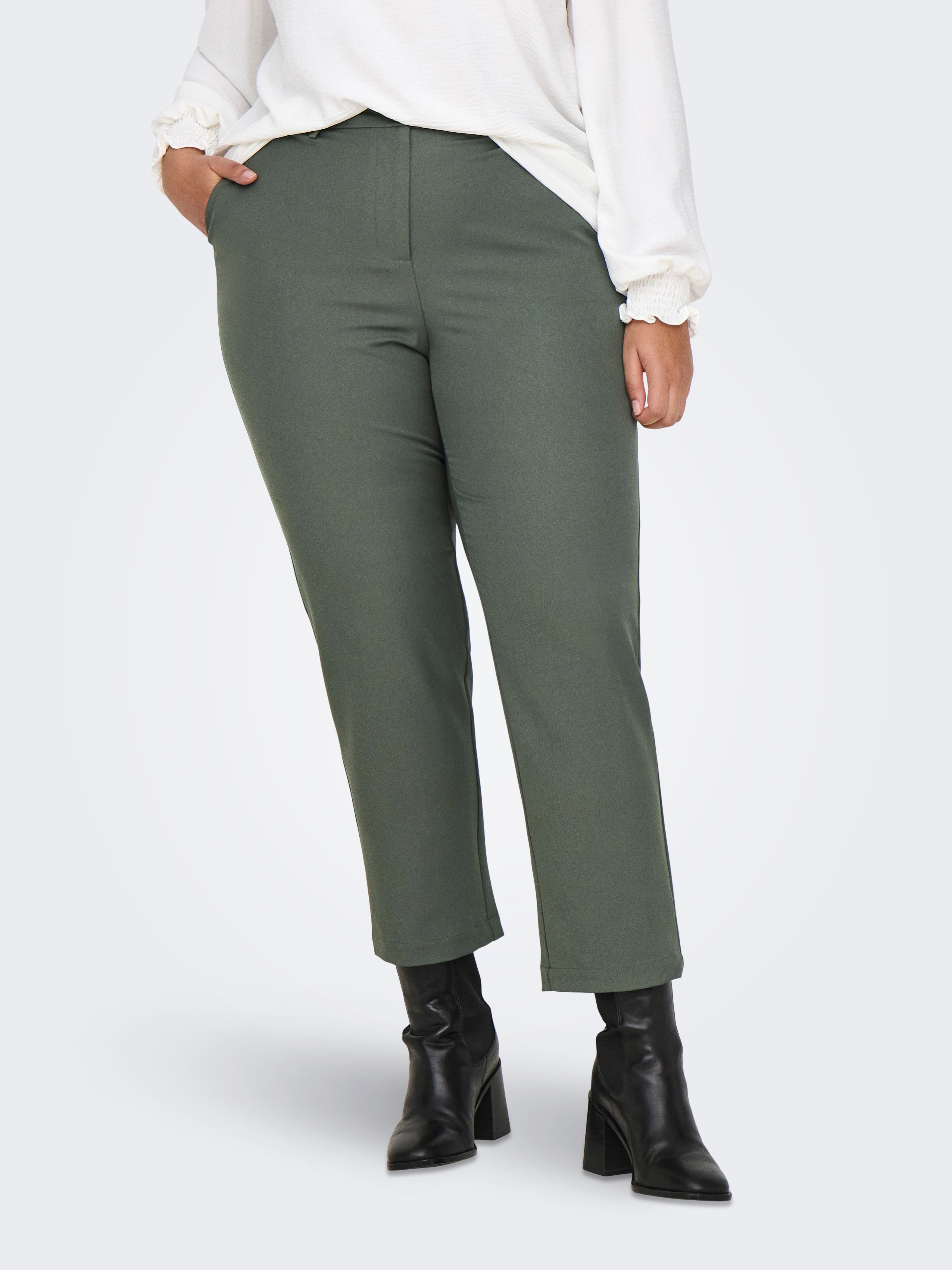 CARTHEA Gerade geschnitten Klassische Hose Kambaba