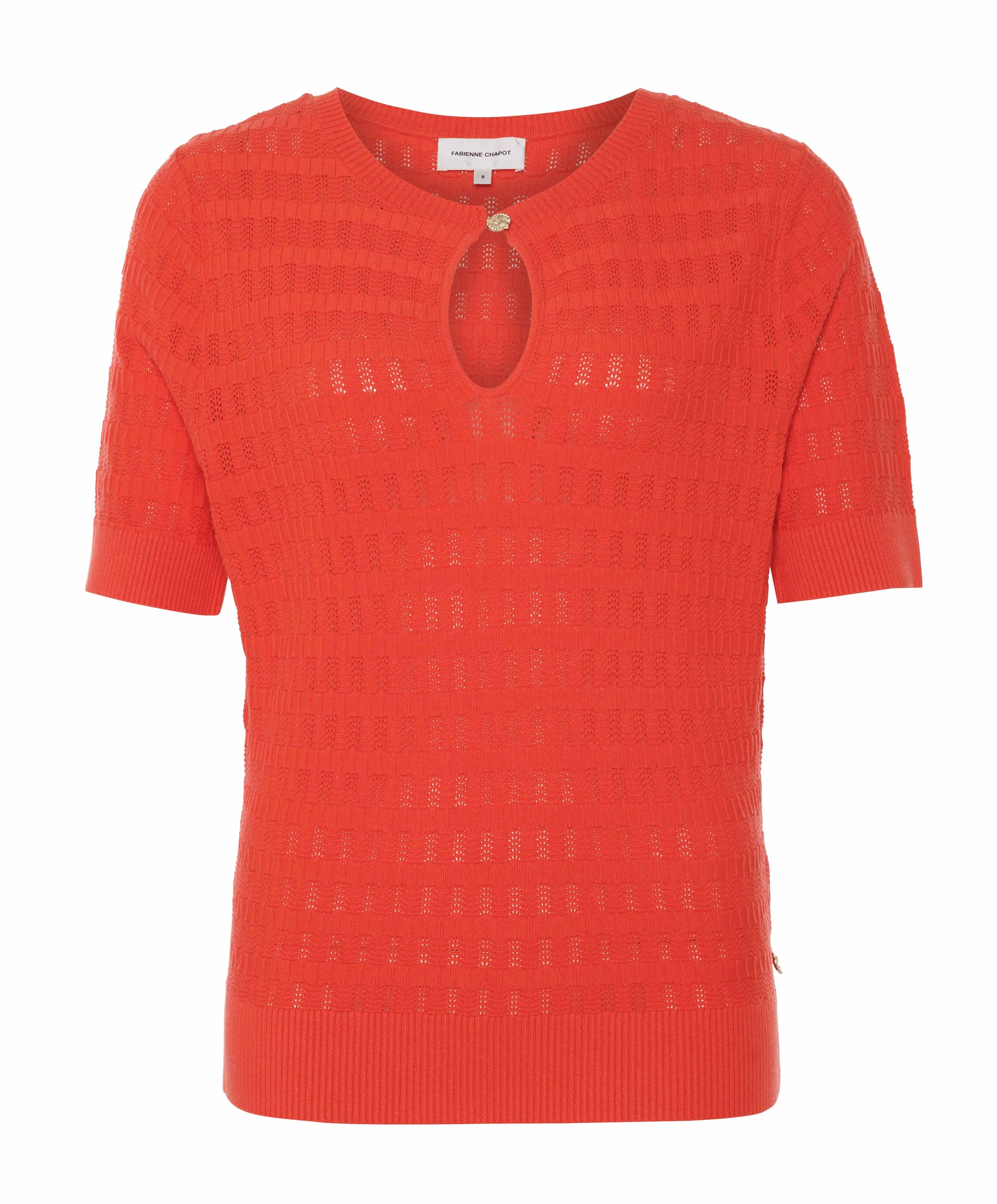 Fabienne Chapot Dames trui oranje