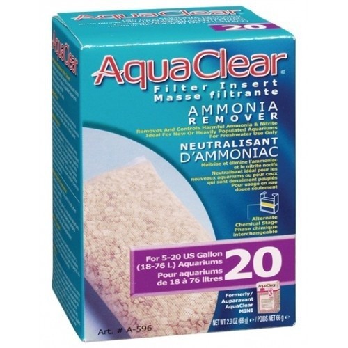 Removedor de Amônia Aquaclear Zeolite 20