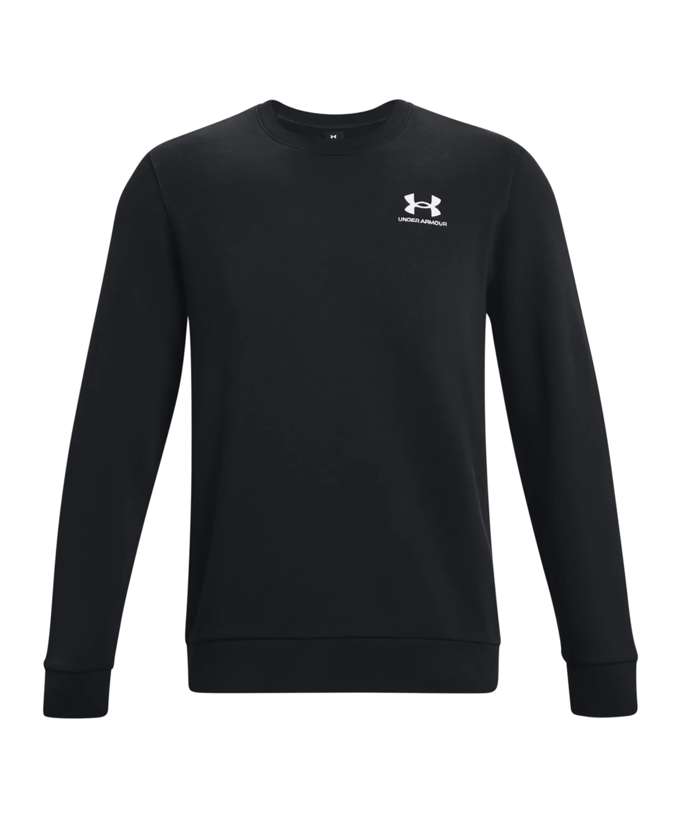 Under Armour Ess Fleece Sweatshirt Schwarz F001