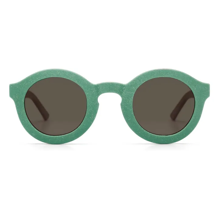 Cream Lunettes De Soleil Rondes Cream x Gray Label | Vert