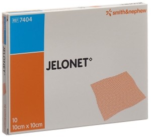 JELONET Paraffingaze 10cmx10cm steril, 10 Stück
