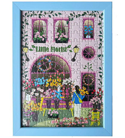Vissevasse Puzzlespiel - 15x21 cm - 150 Teile - Kleiner Florist
