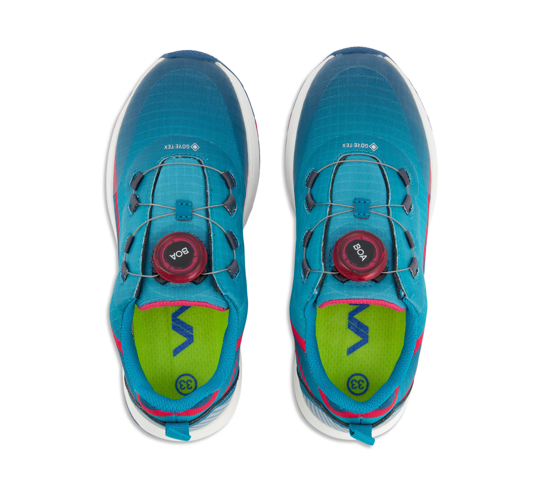 Vado Sky Low Boa Gtx - Schnürschuhe türkis