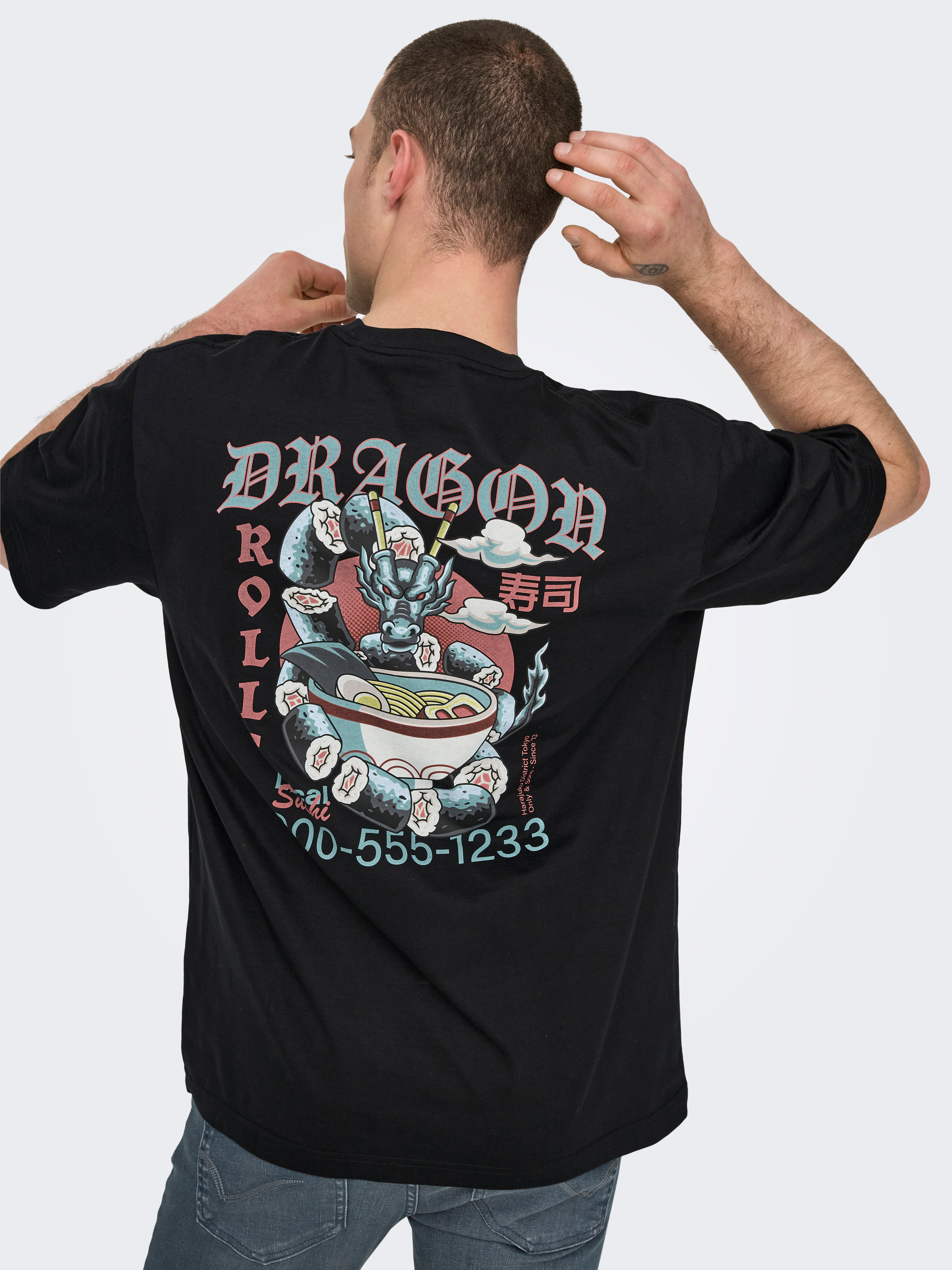 ONSALFIE T-shirt Black