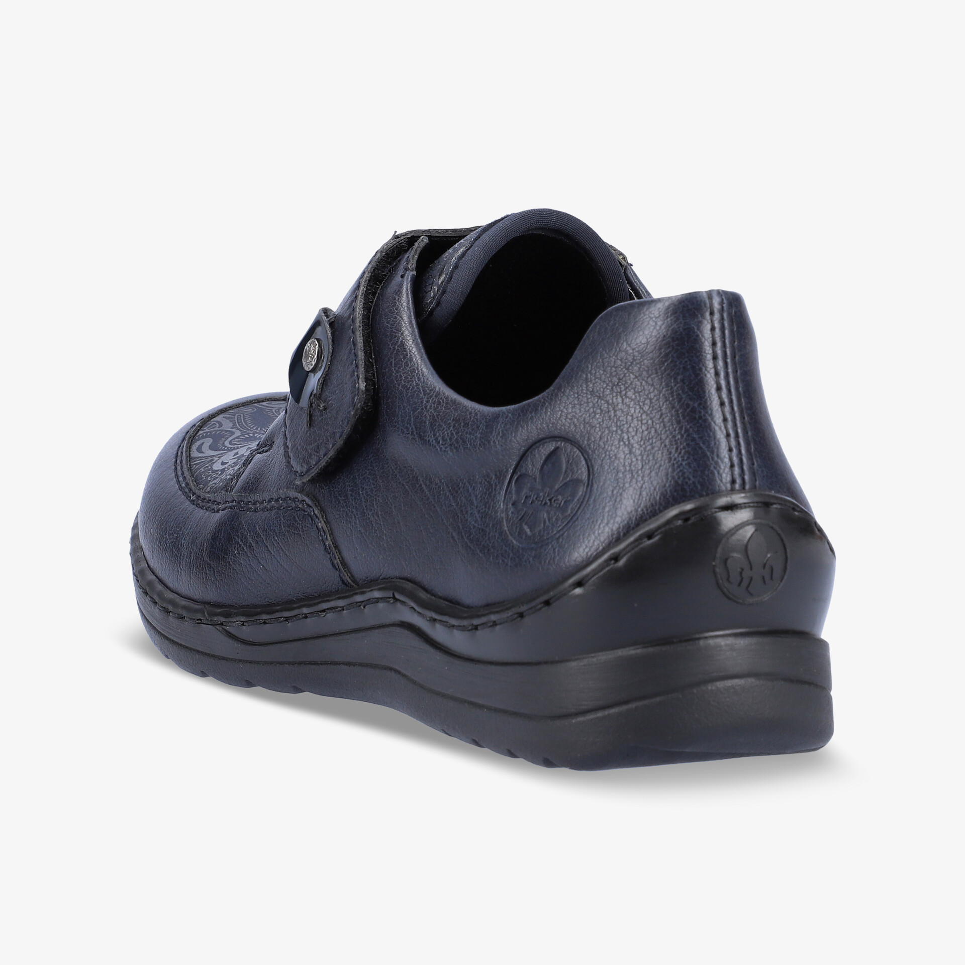 rieker Damen Halbschuhe blau