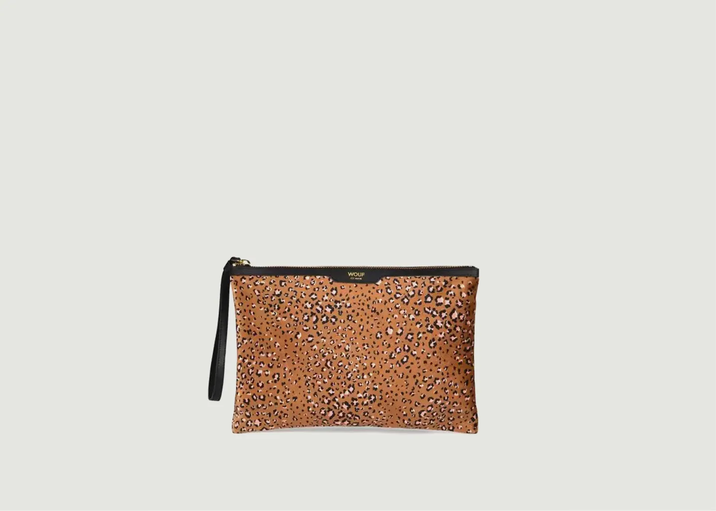 Pochette de soirée motif léopard Bruna Wouf