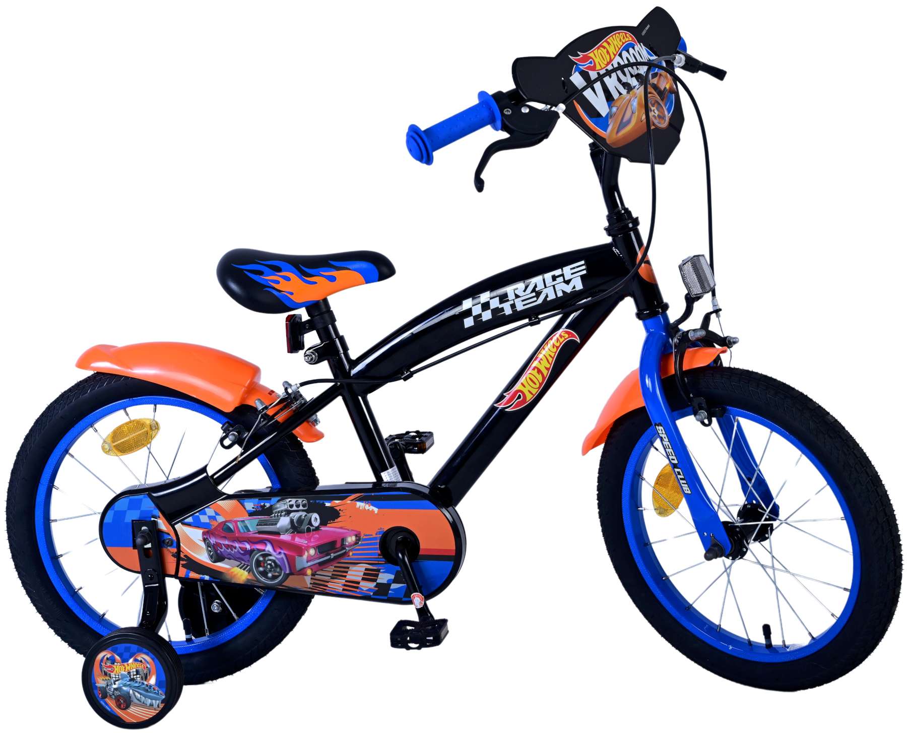 Kinderfahrrad Hot Wheels Fahrrad für Jungen Fahrrad Kinderrad 16 Zoll
