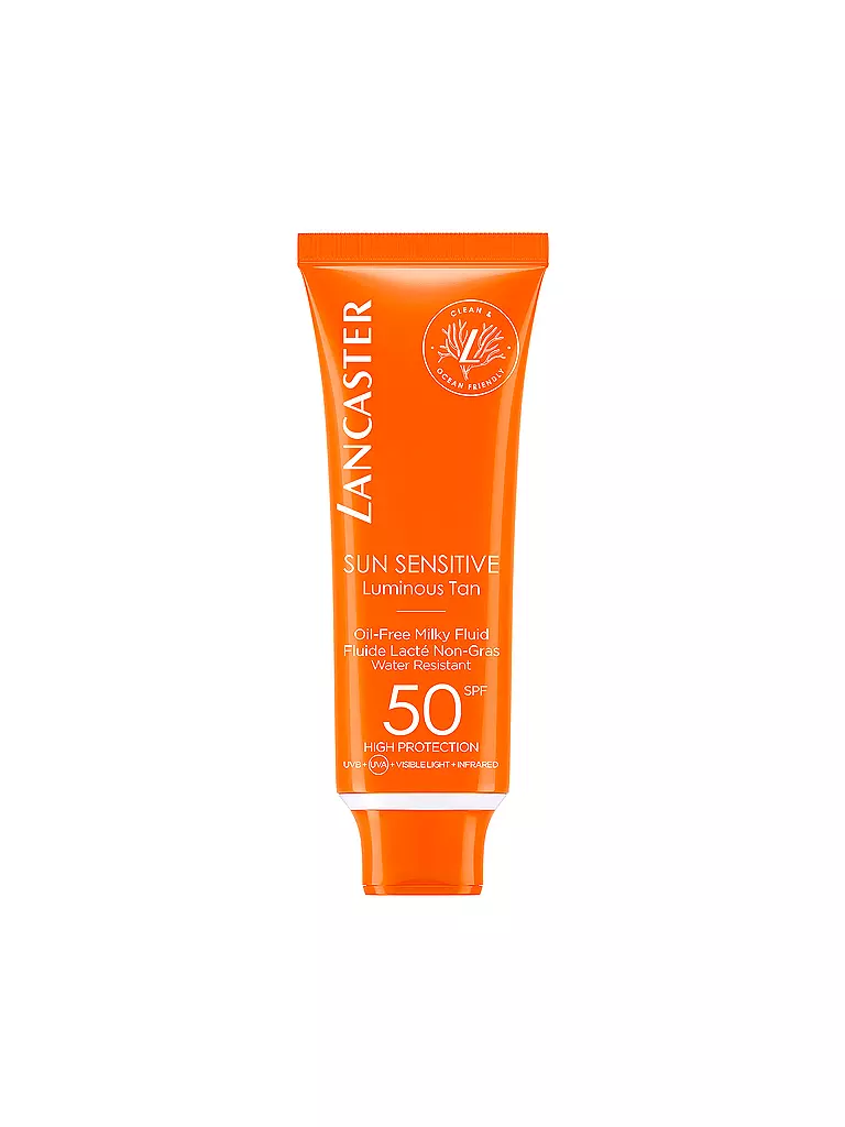 LANCASTER Clean Sun Sensitive Milky Fluid SPF 50 50ml keine Farbe