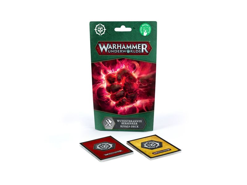 Games Workshop Datakarten Warhammer Underworlds Rivals-Deck Warhammer Underworlds, Rivals-Deck Wutentbrannte Berserker (Deutsch)