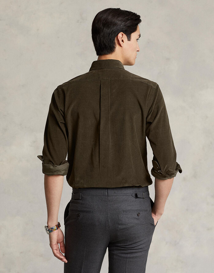 Polo Ralph Lauren 80/2 21W CORDUROY-LSL-SPS Defender green