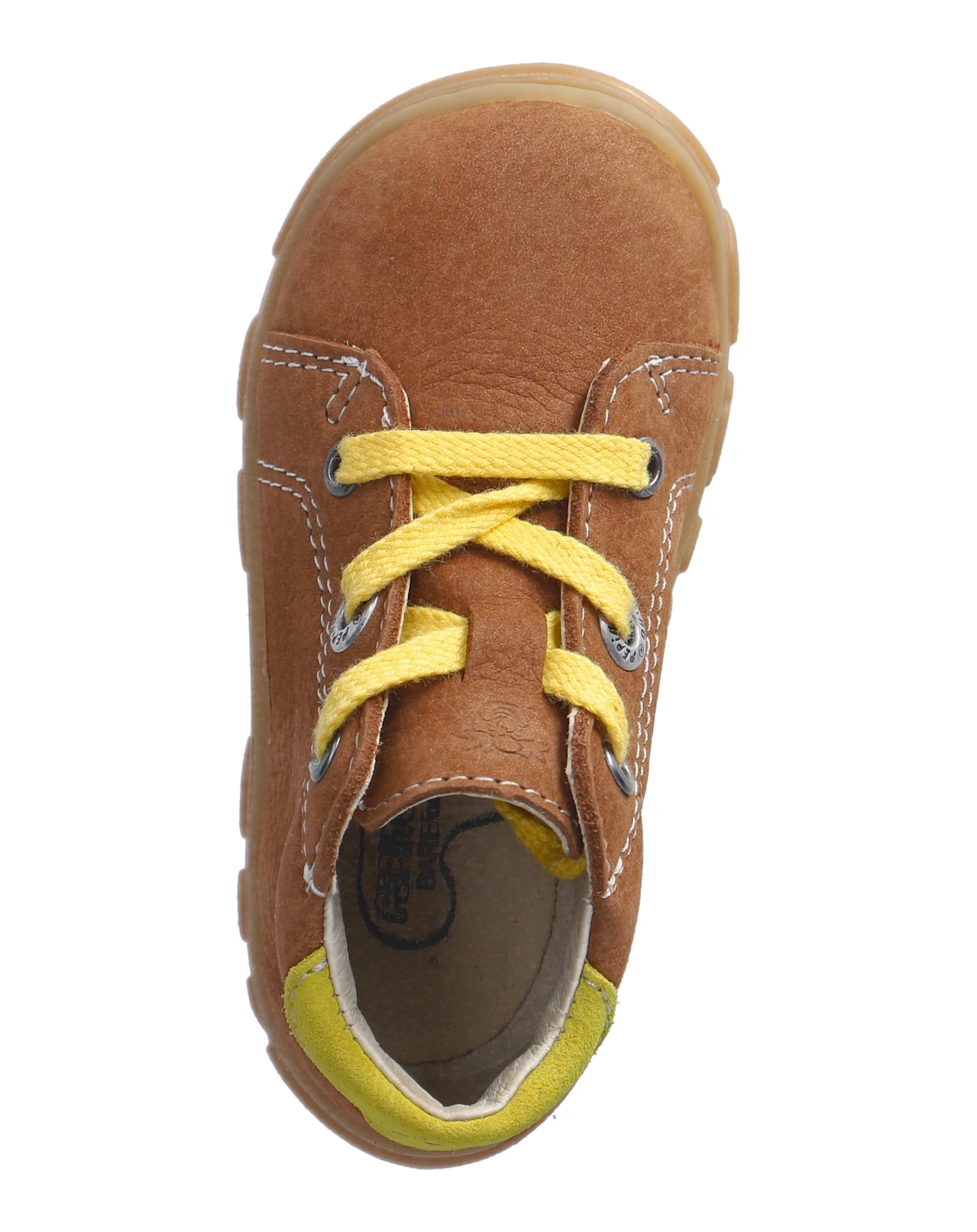 Schnür-Lauflernschuhe ZUMA in curry/gelb