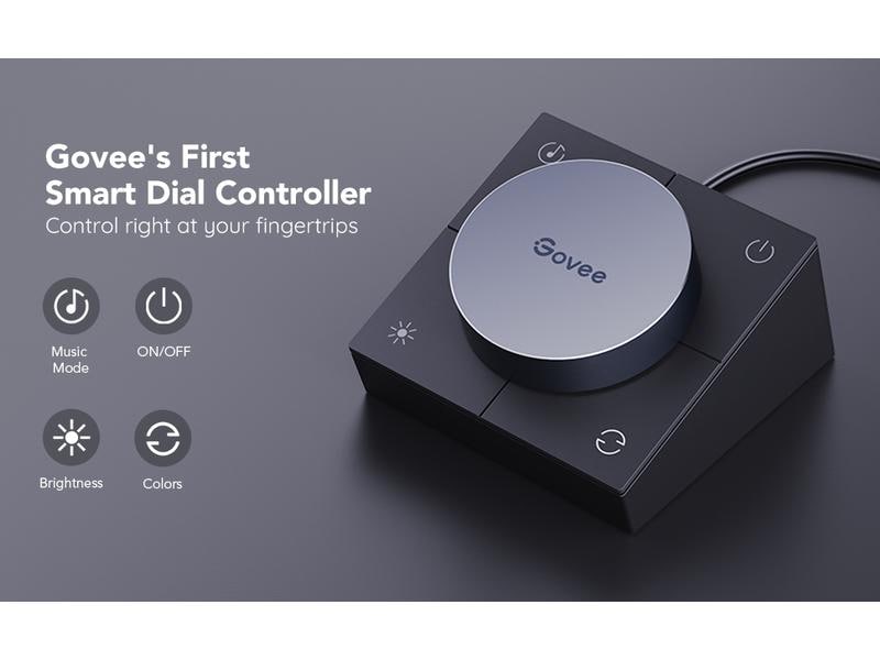 Govee Gaming Lichtbalken mit Smart Controller, RGBIC, Wi-Fi Smarte Lichtbalken
