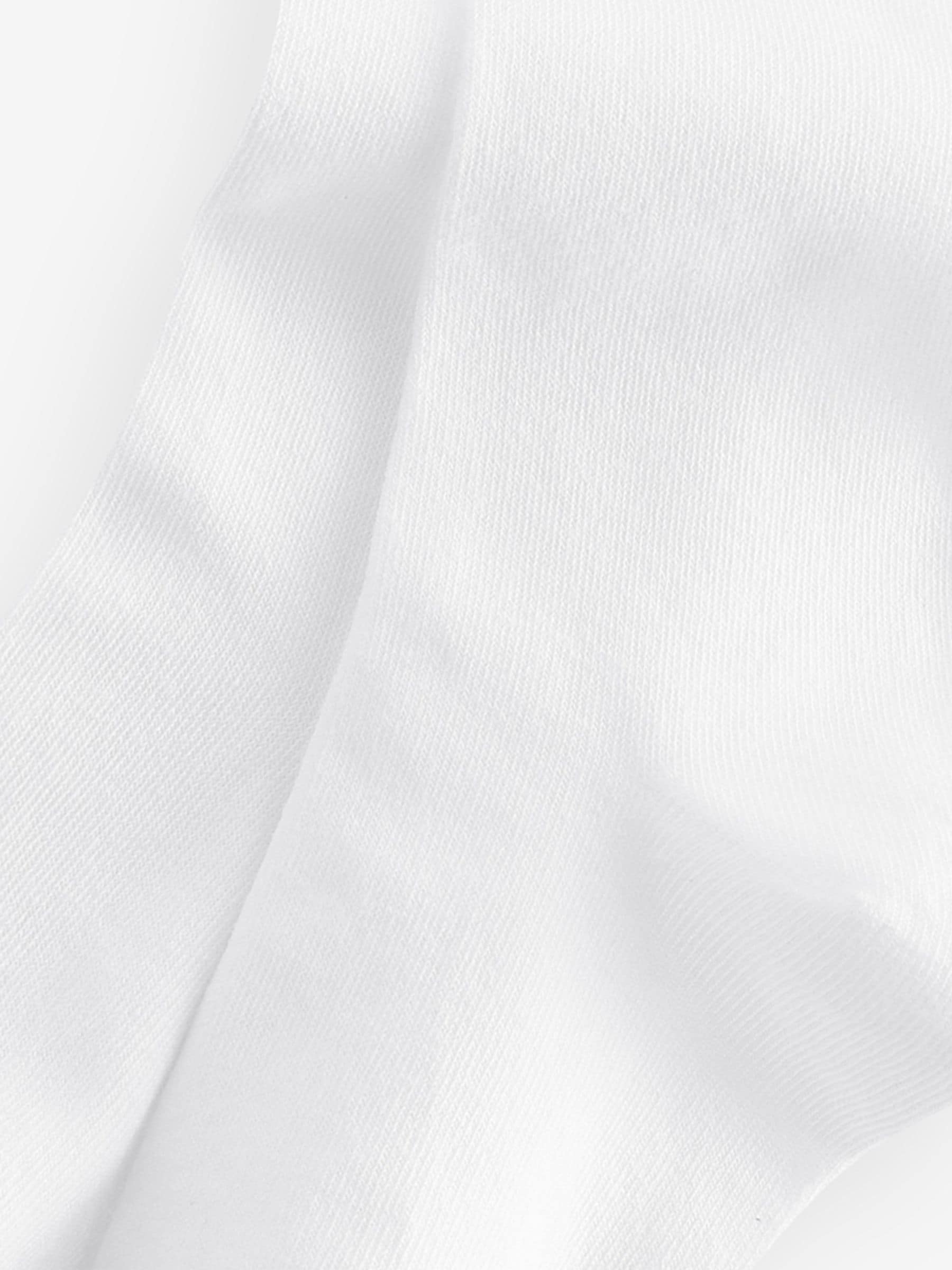 Wit - Katoenrijke schoolmaillots