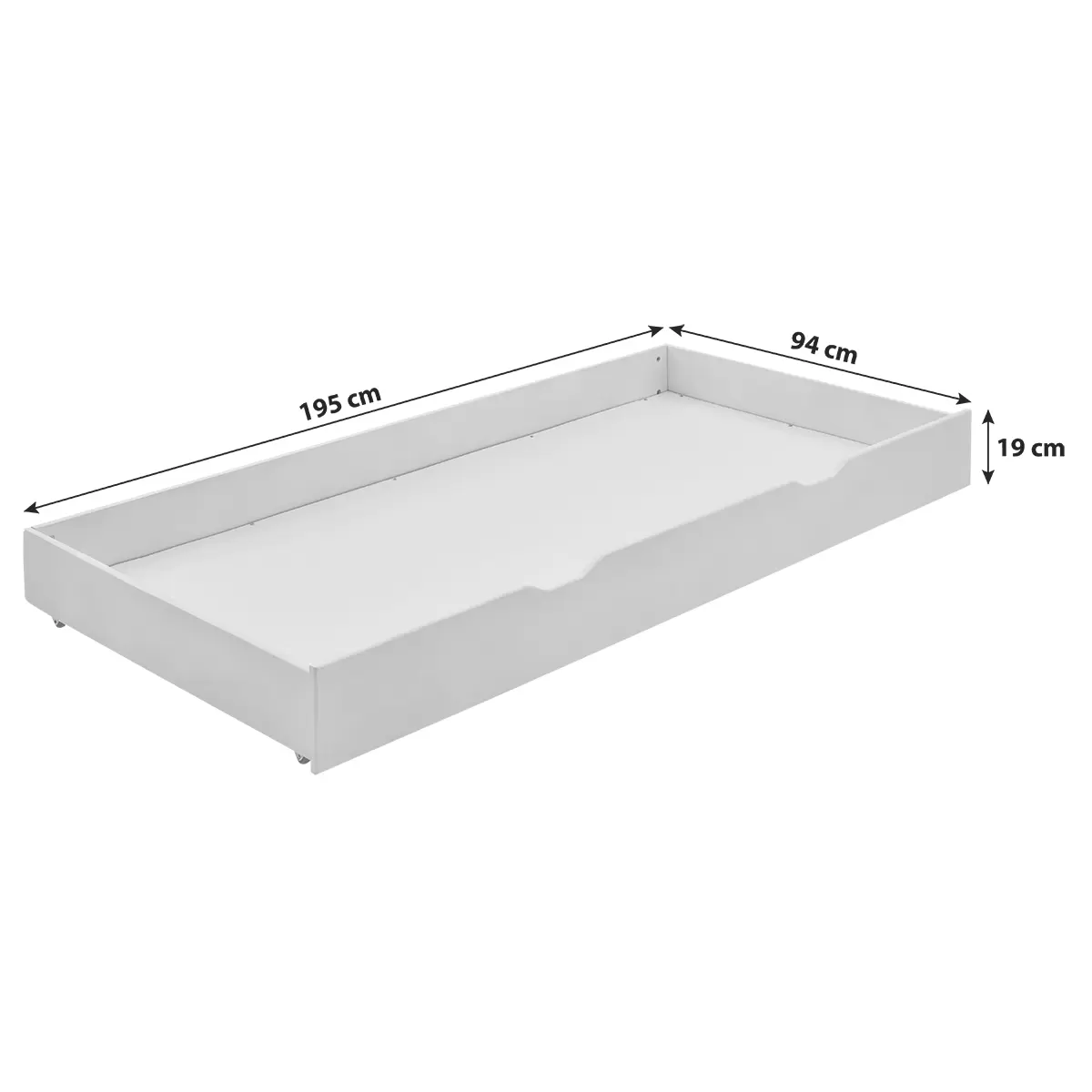 Bettschubkasten Lupo         Best Price Eiche