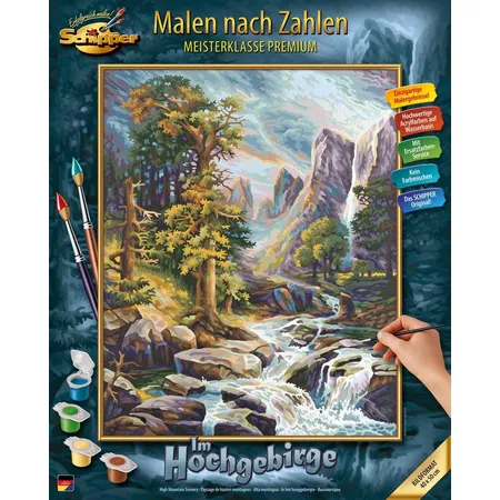 Schipper Malen nach Zahlen Im Hochgebirge
