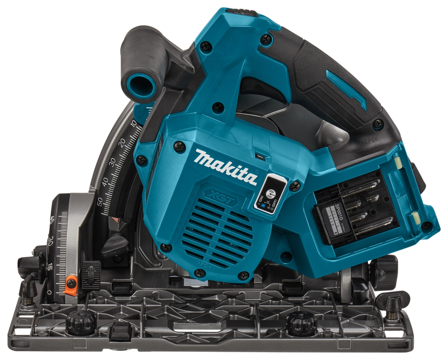 Makita SP001GM101 XGT 40V Max Li-Ion accu Invalcirkelzaag (4,0Ah accu) in Mbox - 165 mm
