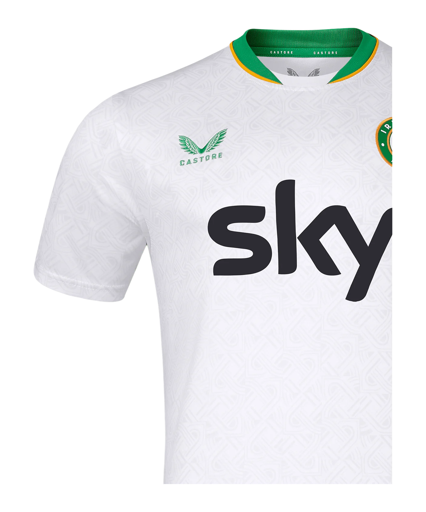 Castore Irland Trikot Away 2024 Weiss F001