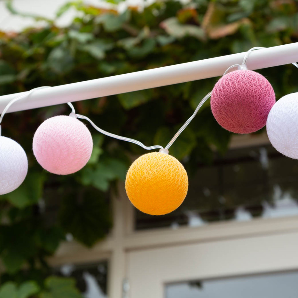 Cotton Ball Lights Outdoor extension kit lichtslinger - Pasion